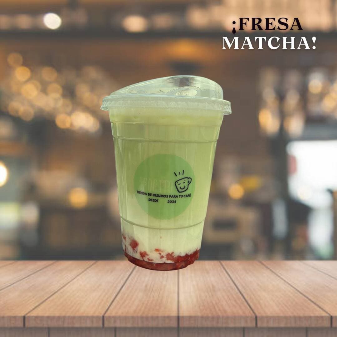 Fresa Matcha 16 Oz