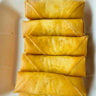 Rollo de Camarón con Queso 🍤🧀
