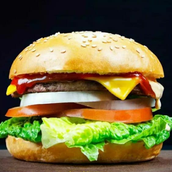 Hamburguesa Res Sencilla