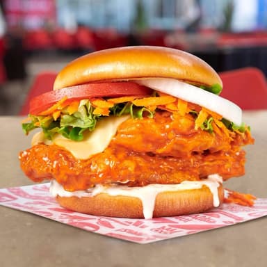 Hamburguesa Bufalo Combo Con Papas A La Francesa
