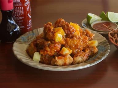 Lunch Personal ( pollo con pina )