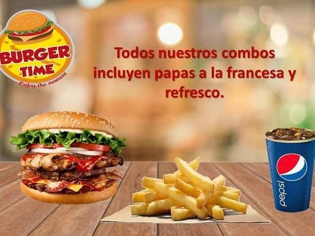 BURGER TIME Enjoy the moment