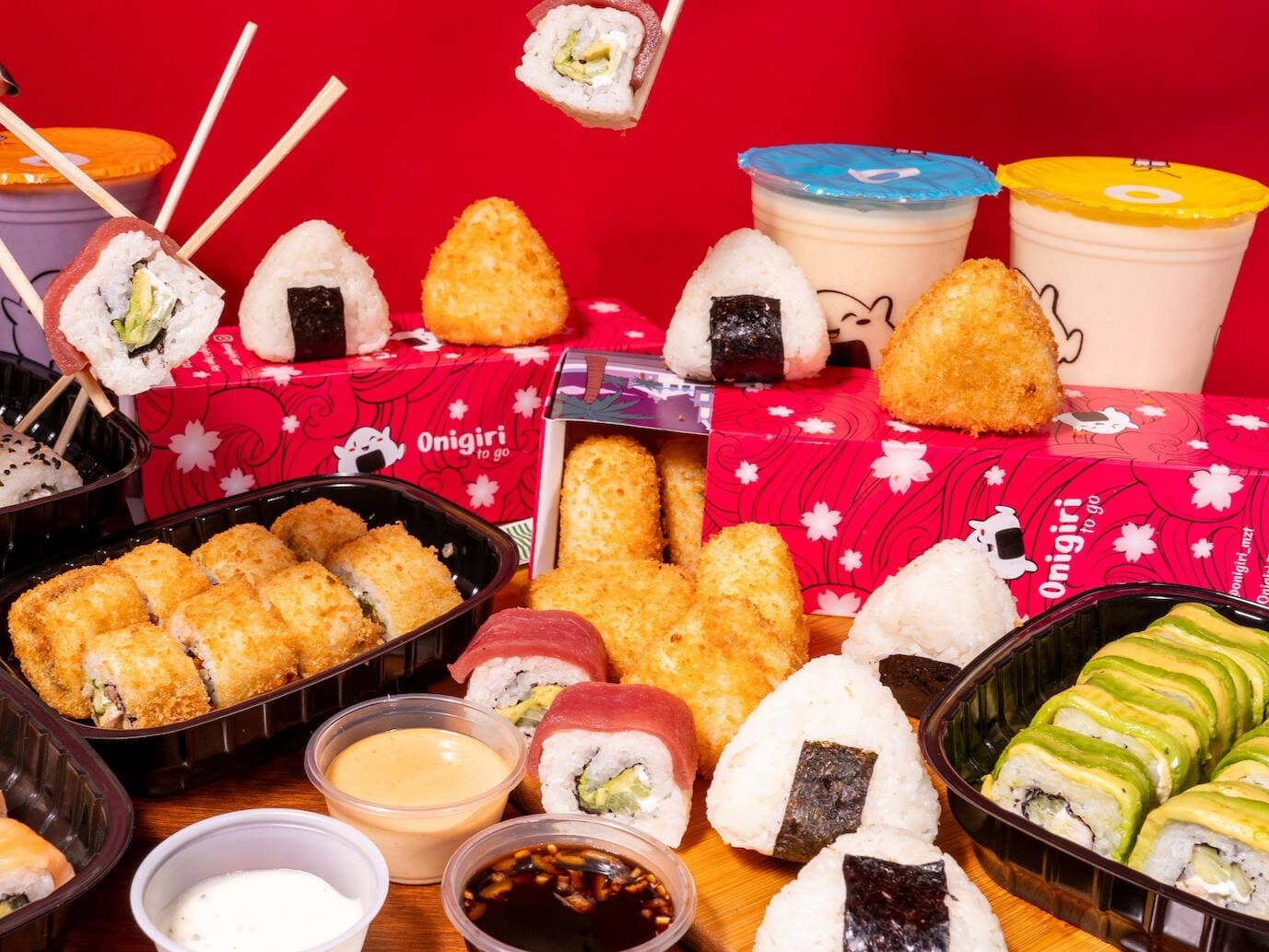 Onigiri to go