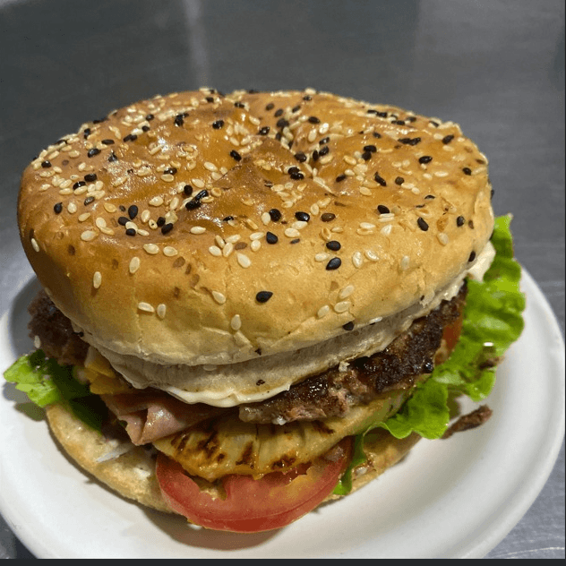 HAMBURGUESA HAWAIANA