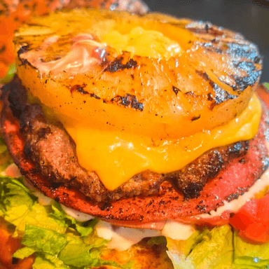 HAMBURGUESA HAWAIANA