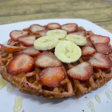 Waffle con Proteina Dulce