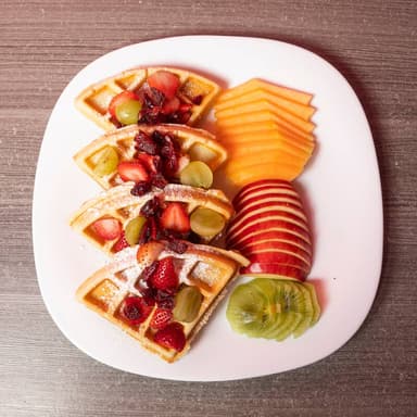 Waffle Frutal