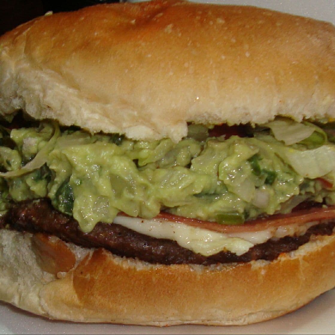 Hamburguesa con guacamole