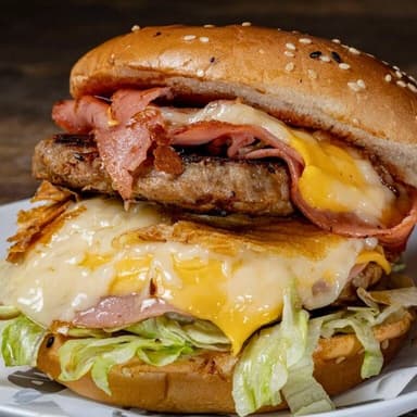 Hamburguesa Clásica Doble