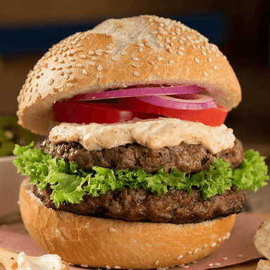 chesse burger con chipotle