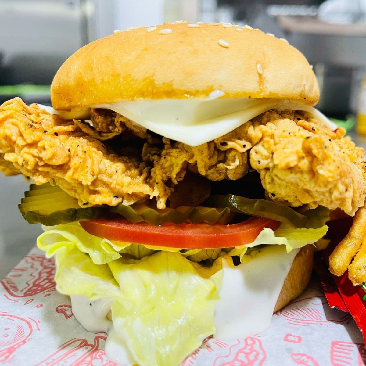 Hamburguesa de Pollo