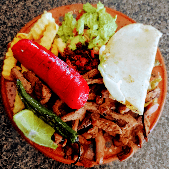 Parrilla Arrachera/Ahumada/Alambre y Bebida.