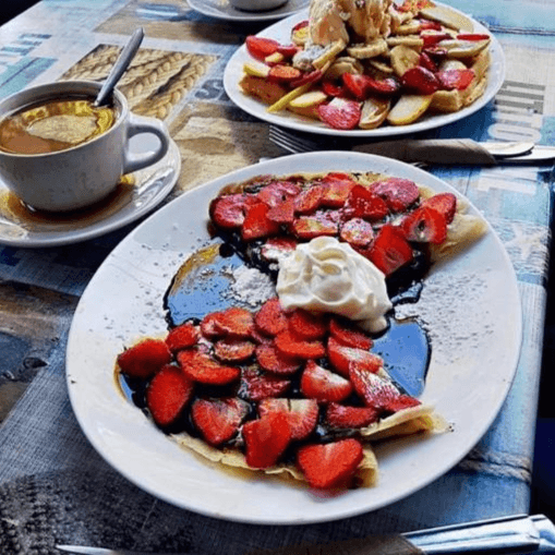 Nutella con Fresas y Nuez