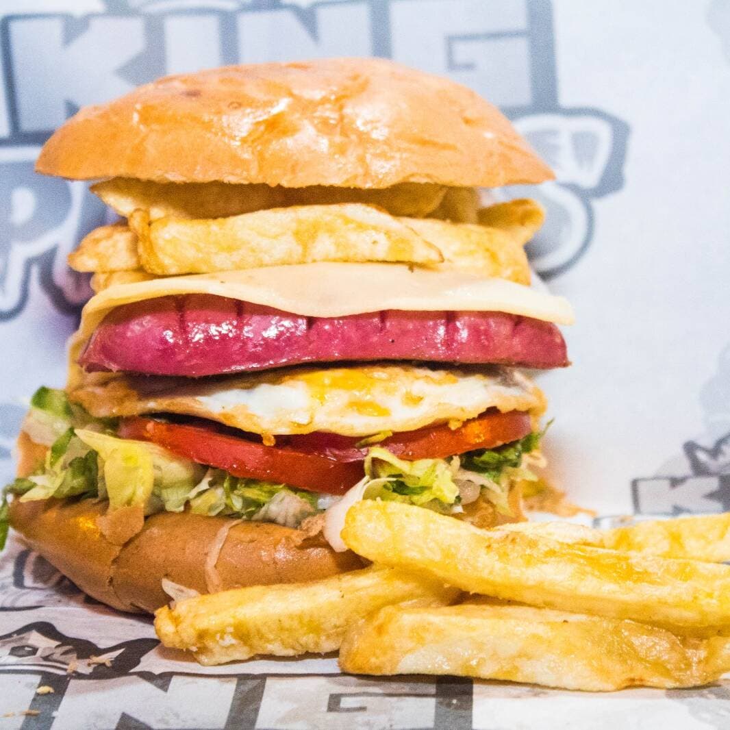 Hamburguesa de Chorizo Parrillero
