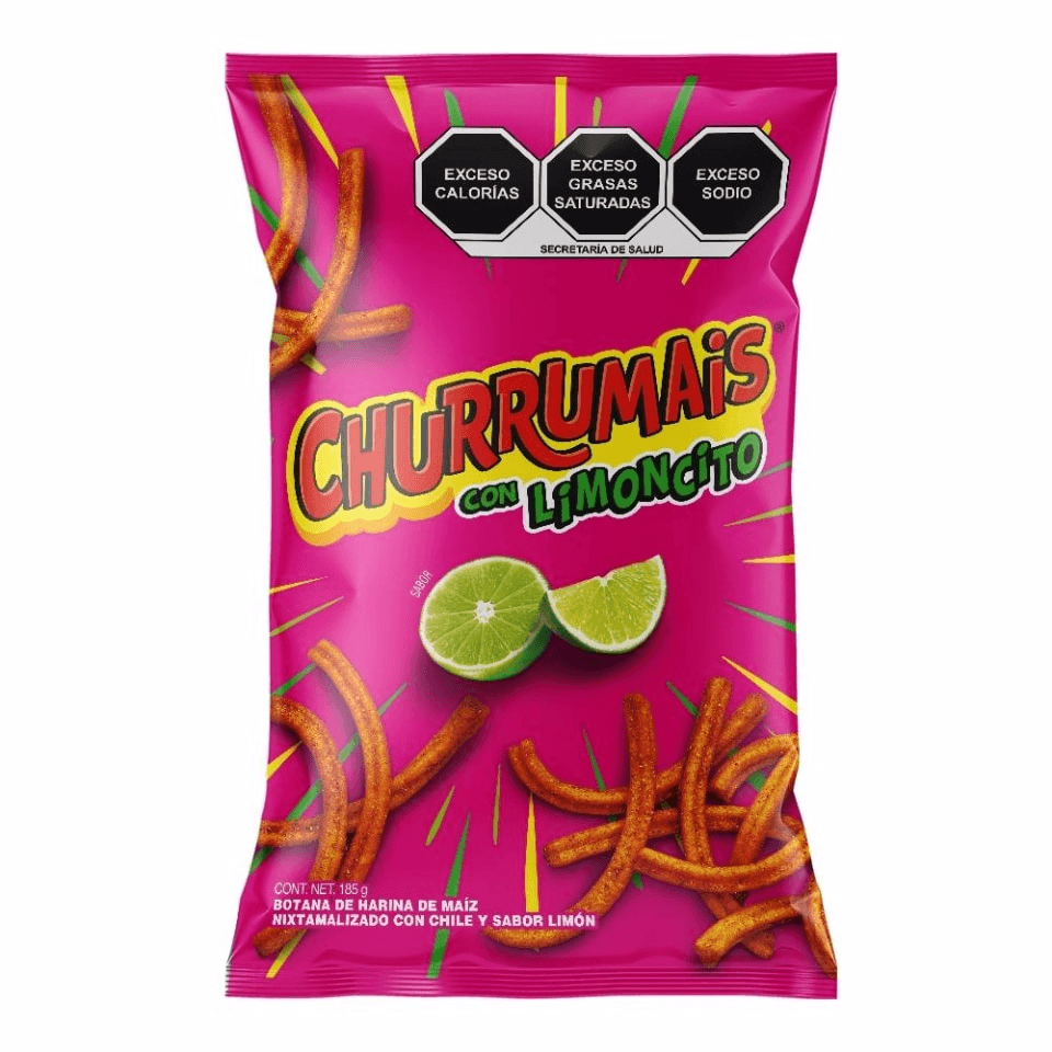 Sabritas Churrumais con Limón 185 gr