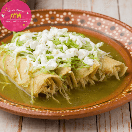 Enchiladas Verdes 5 Pzas