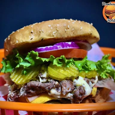 Hamburguesa Arrachera