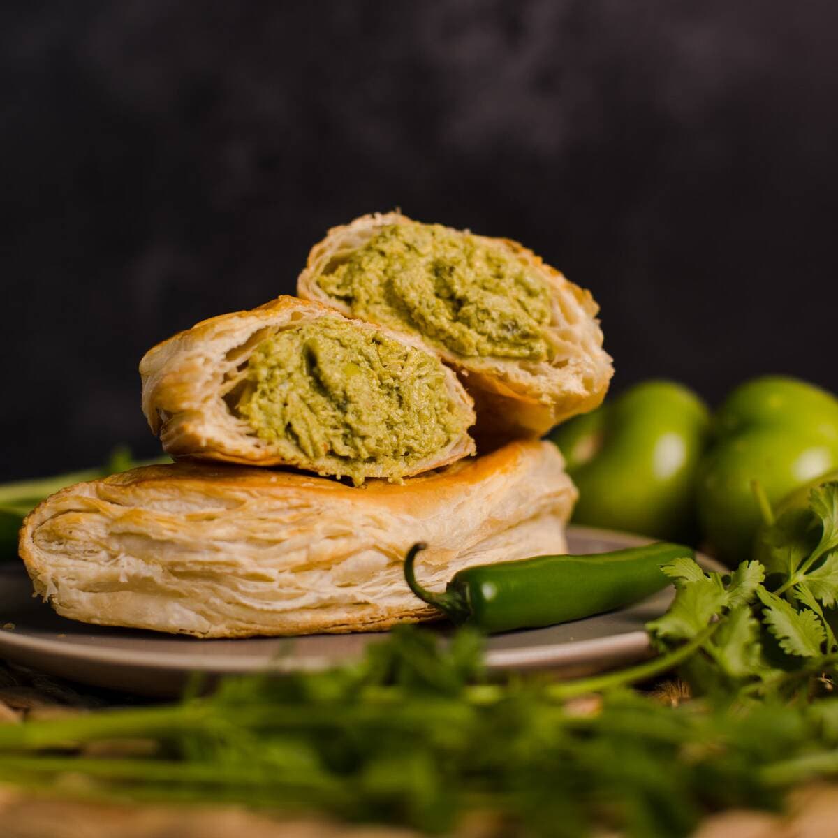 Mole verde con pollo