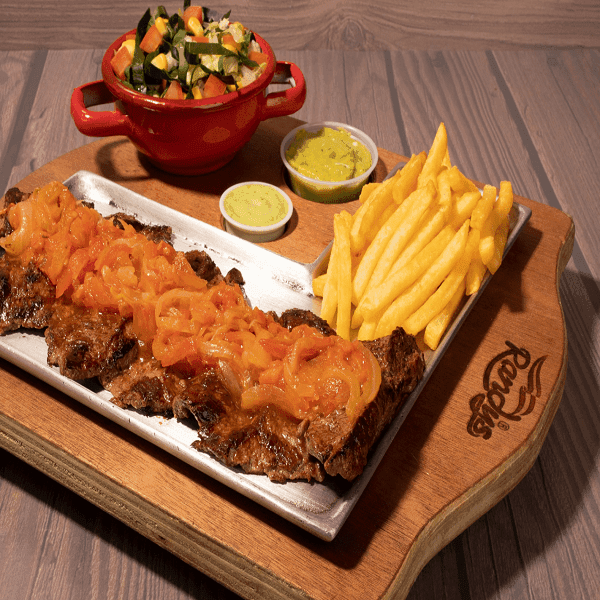 Steak Criollo.