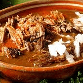 Consomé con Carne de Birria