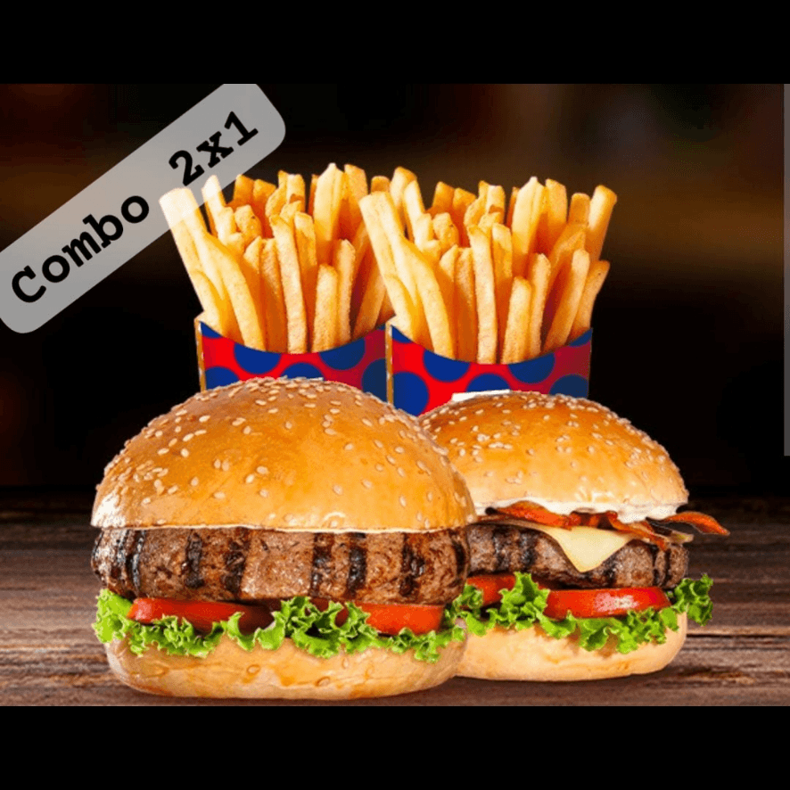Combo hamburguesas 2x1