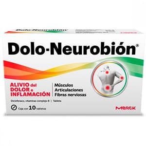 ANALGESICO DOLO NEUROBION 10 TAB