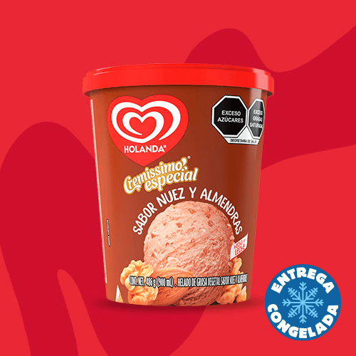 Helado de Nuez y Almendra 900ml