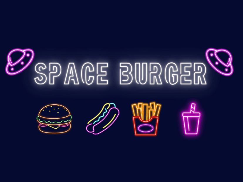 space burger