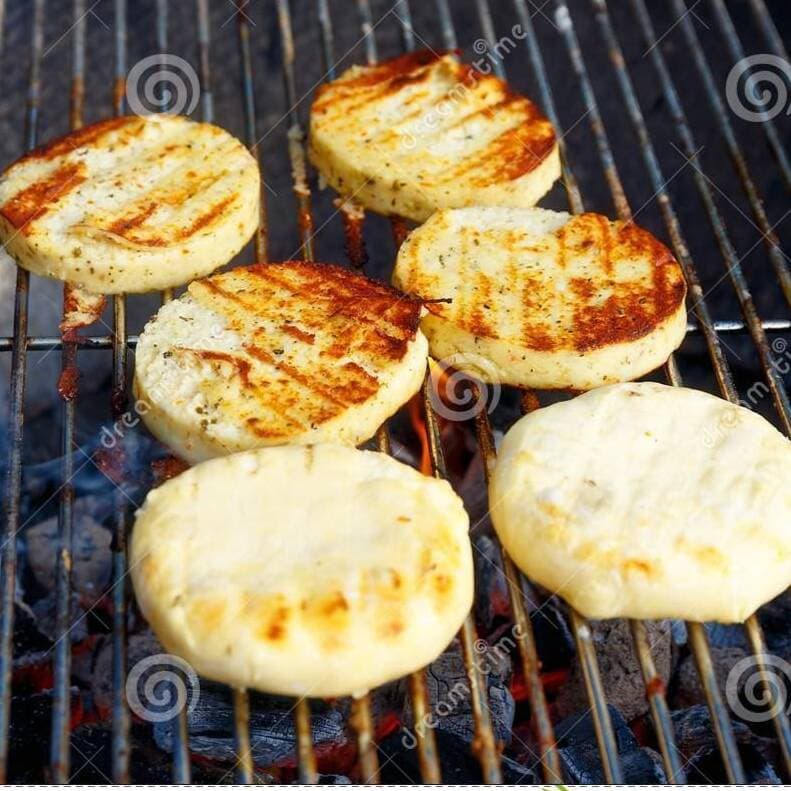 Queso Asado a la Parrilla