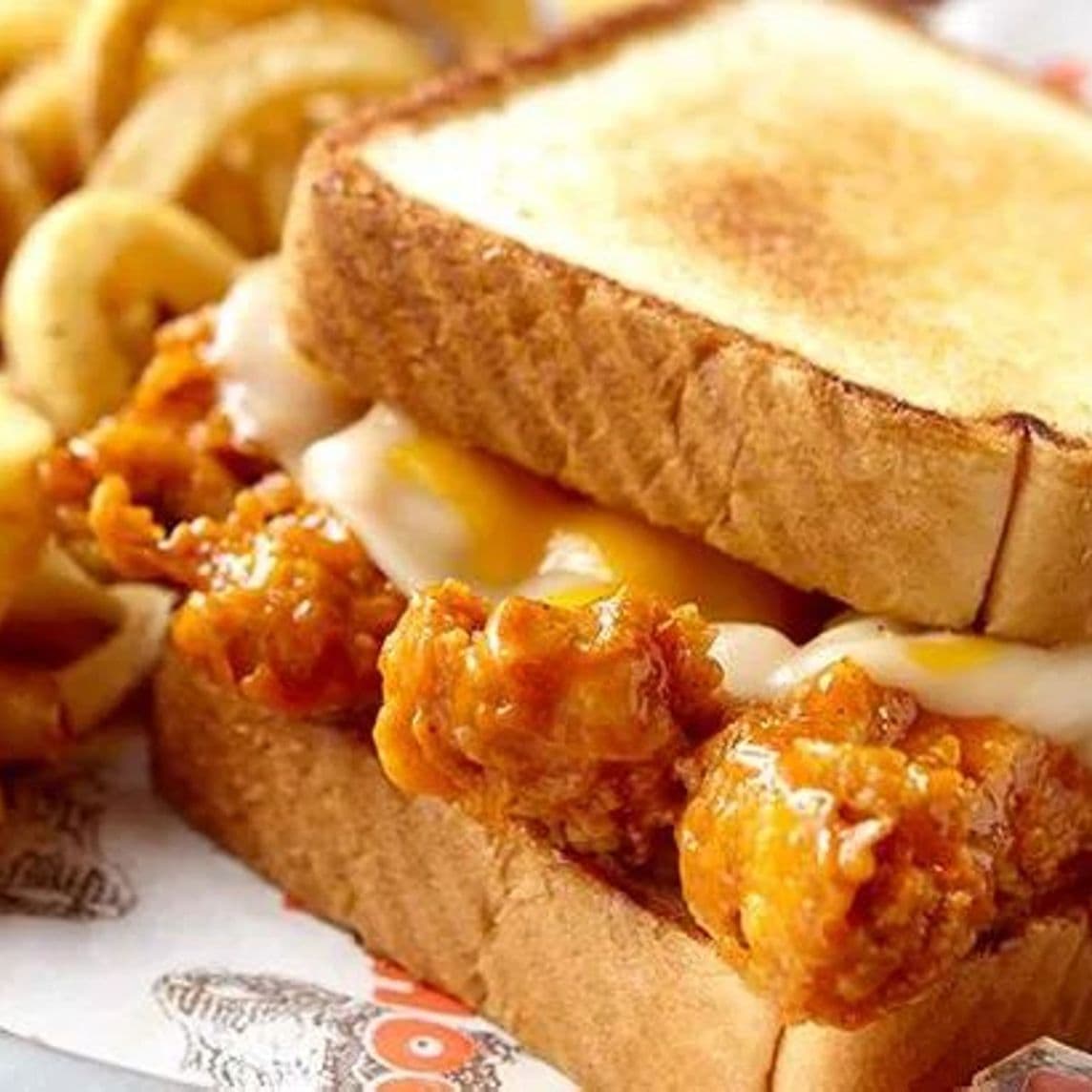 Chicken Strip Cheese Sandwich