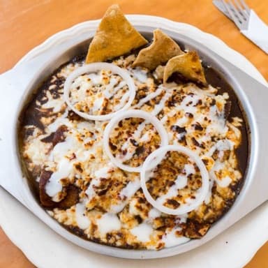 Enchiladas de Mole Poblano