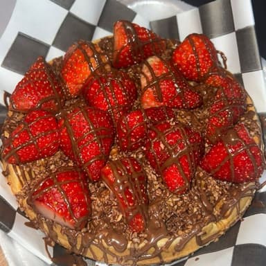 Waffle Fresa-Nuez