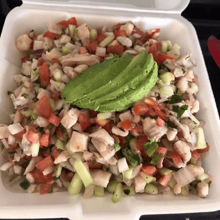Litro de ceviche de pescado