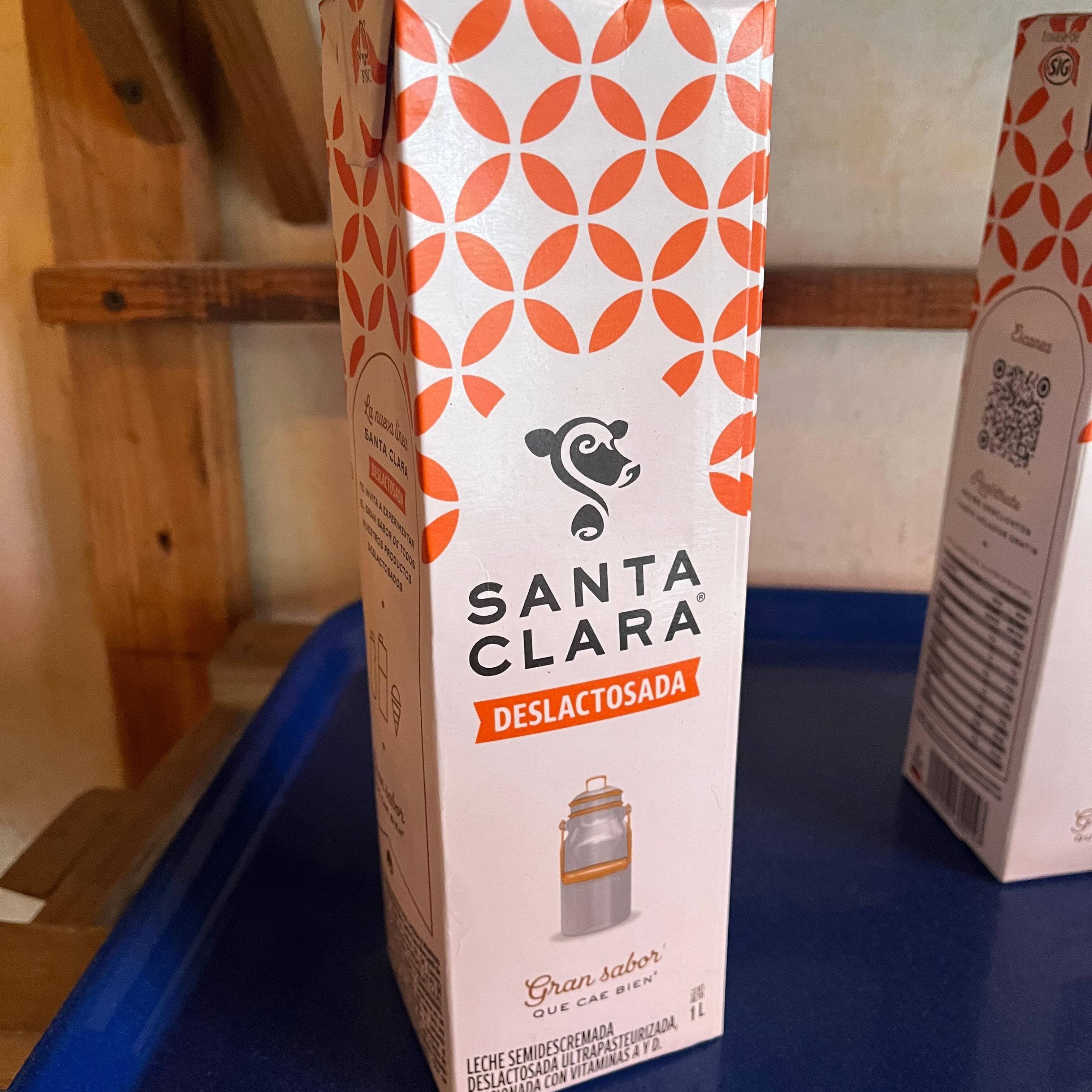 Leche Santa Clara 1l Deslactosada