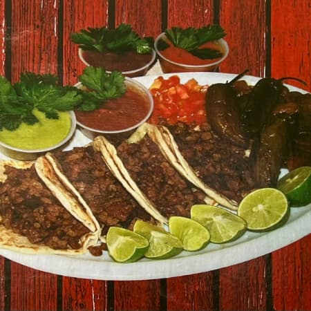 Tacos de Bisteck Harina