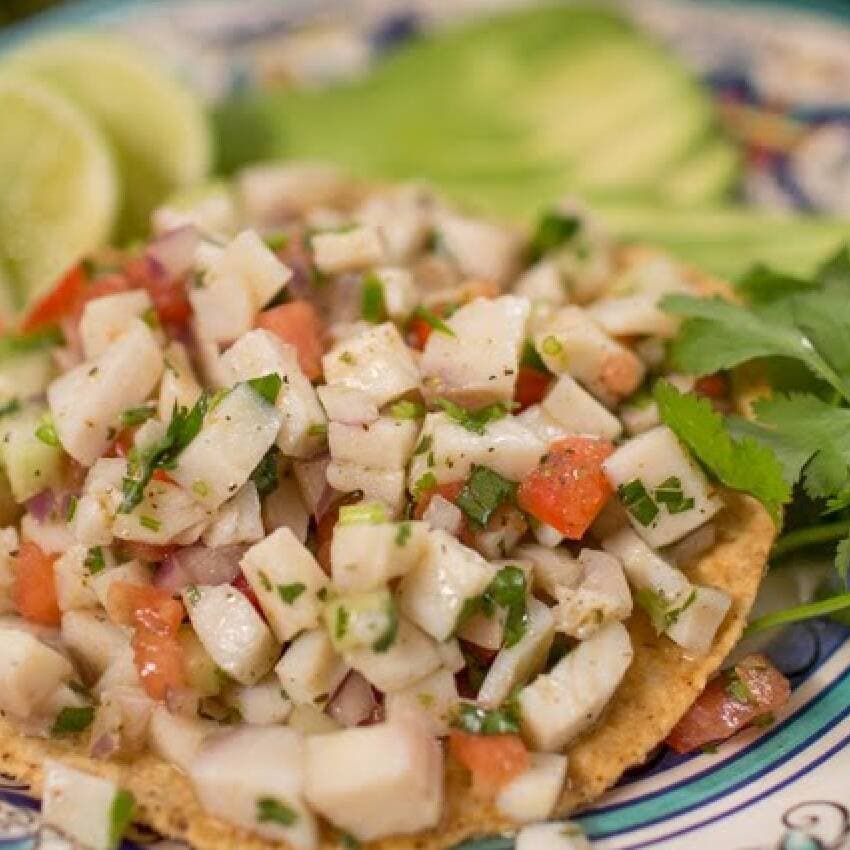 1/2 kg de ceviche de pescado
