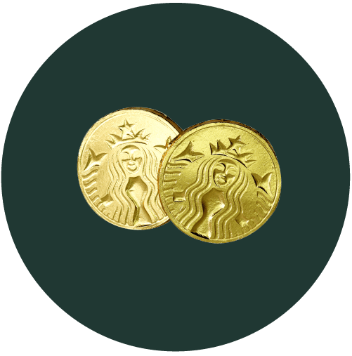 Moneda de Chocolate Chocobrand