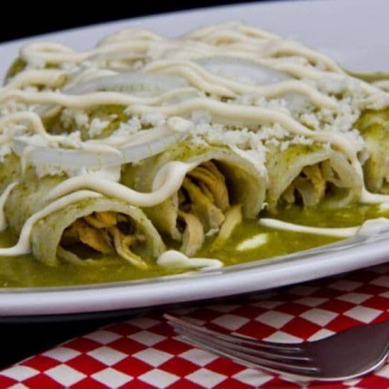 Enchiladas Verdes