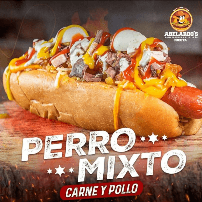 Perro Mixto -  Carne y pollo