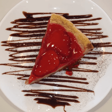 Pay de Queso con Fresa (Rebanada)