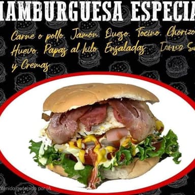 Hamburguesa Especial