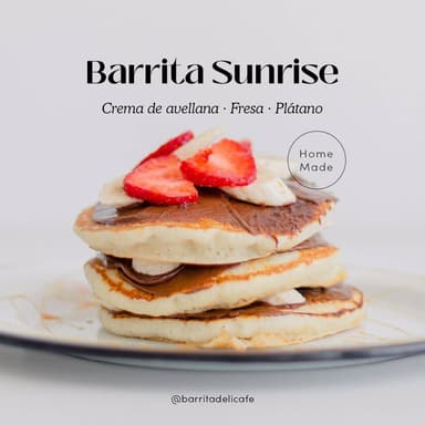 Waffle Barrita Sunrise