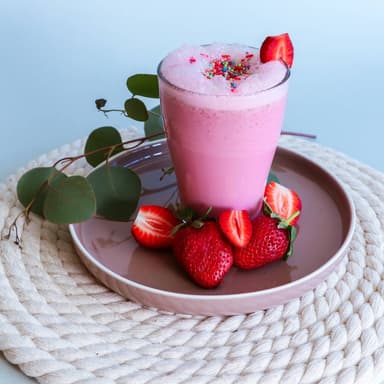 Malteada de Fresa