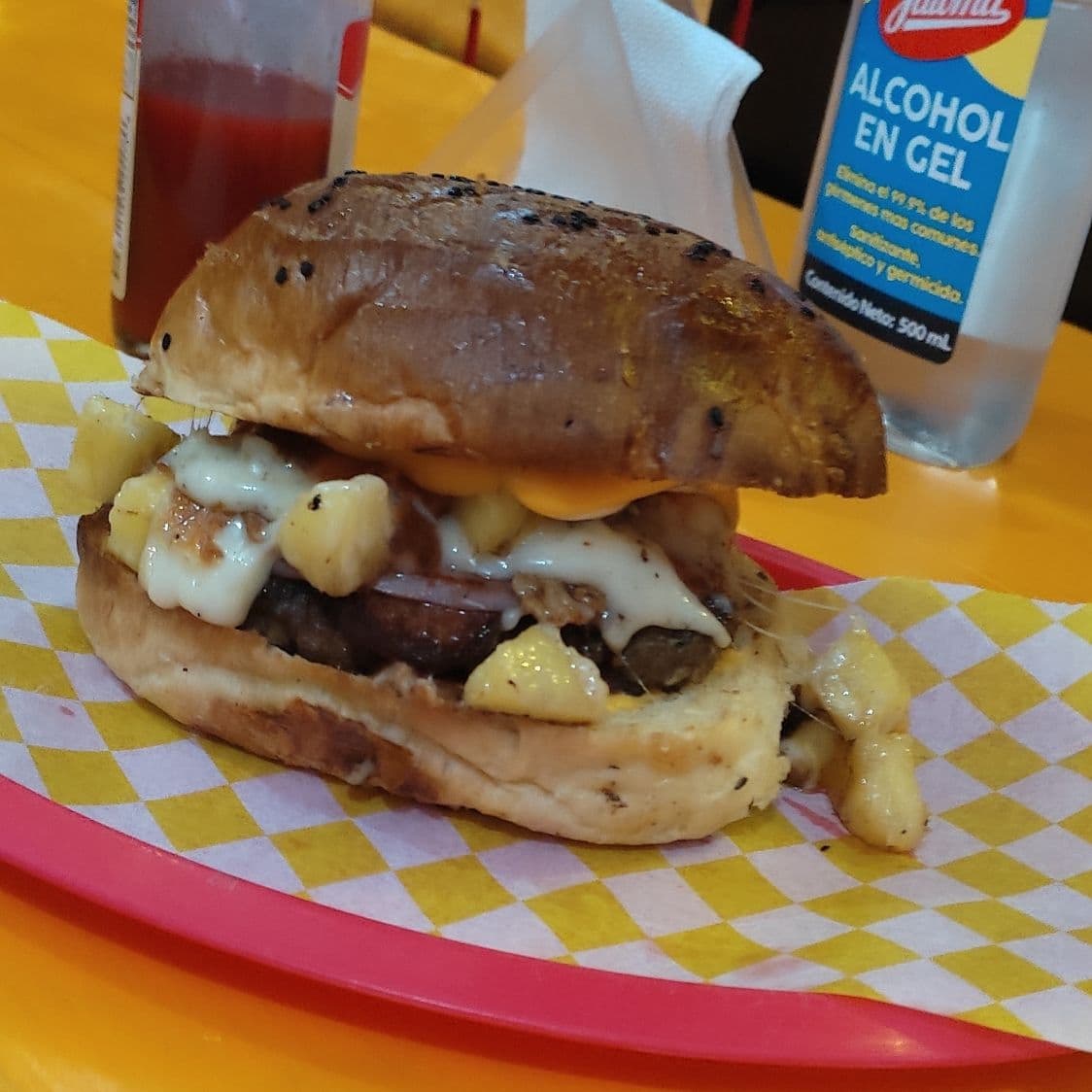 Hamburguesa Hawaiana