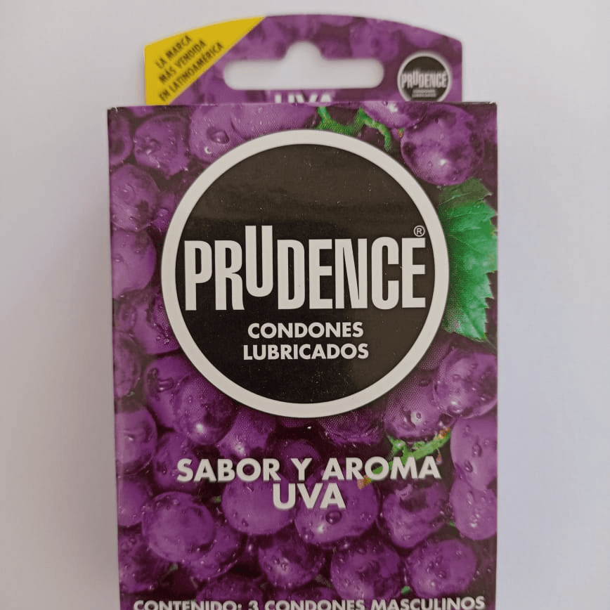 Condon Prudence Uva con 3 piezas