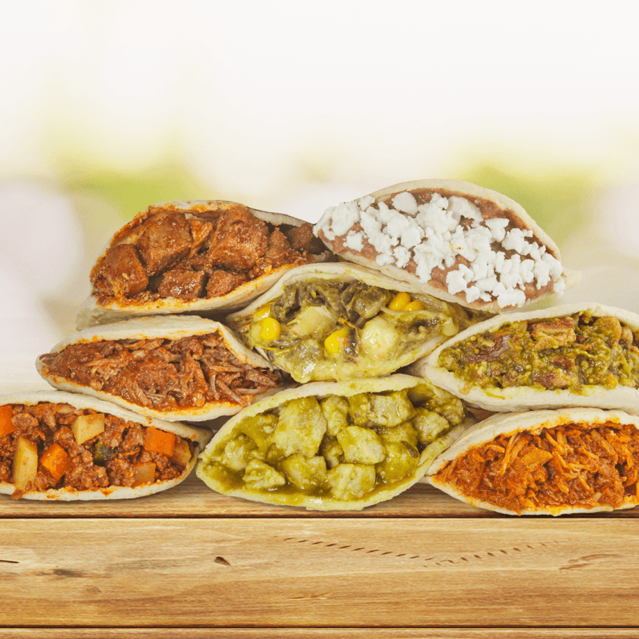 8 Gorditas a Elegir