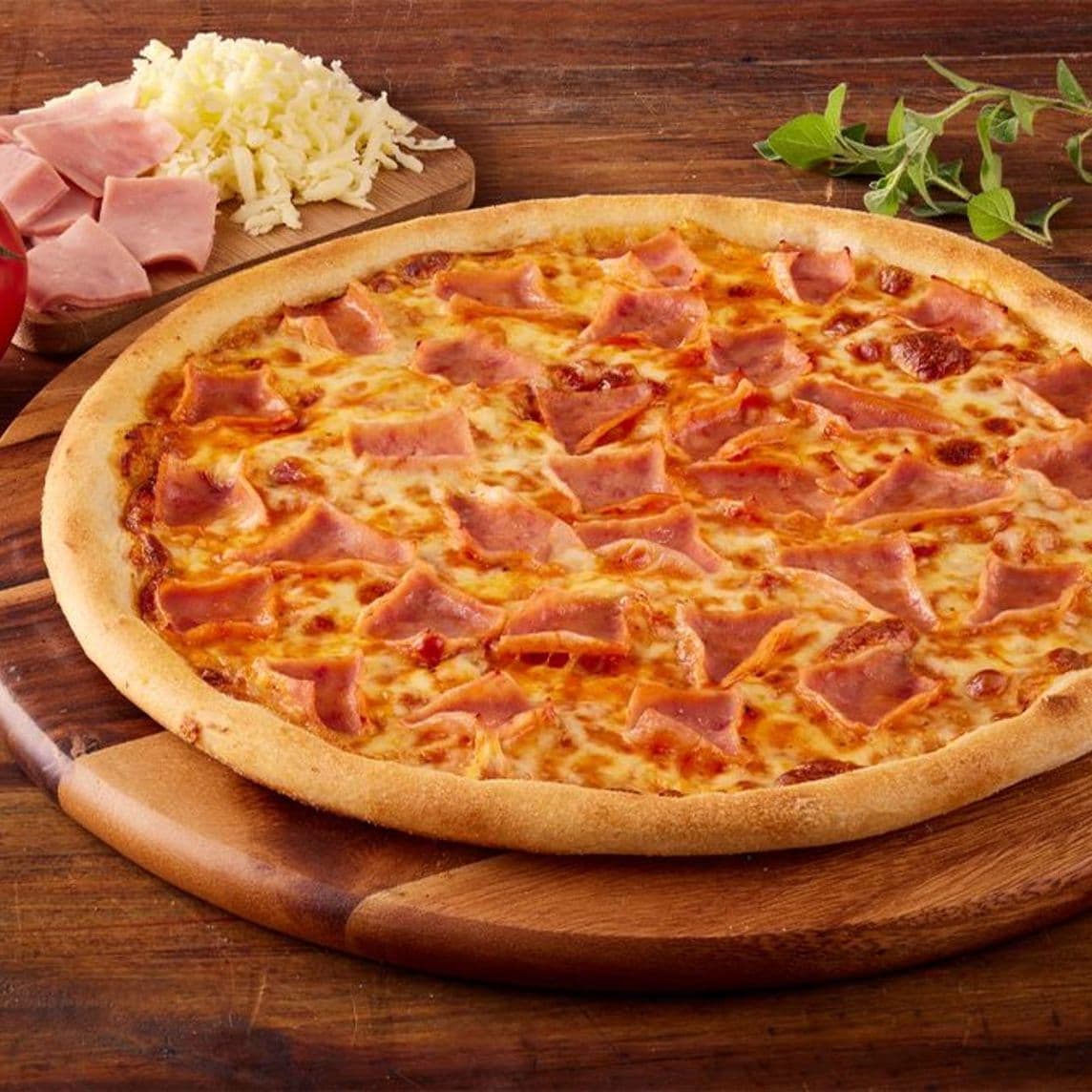 Delgada Jamón Queso