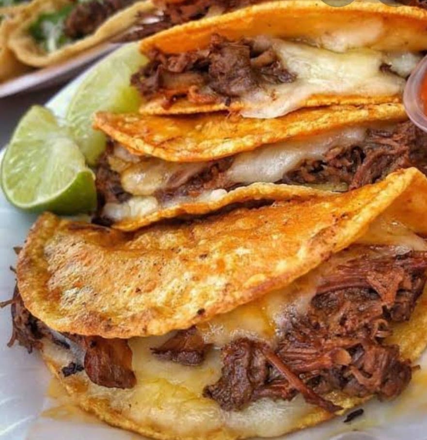 Tacos Con queso