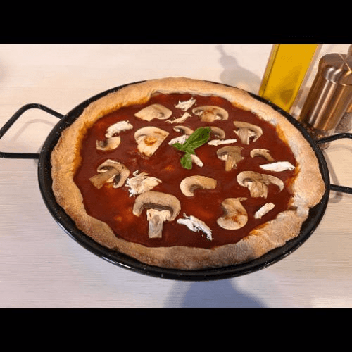 Pizza Chicago Pollo Champiñones