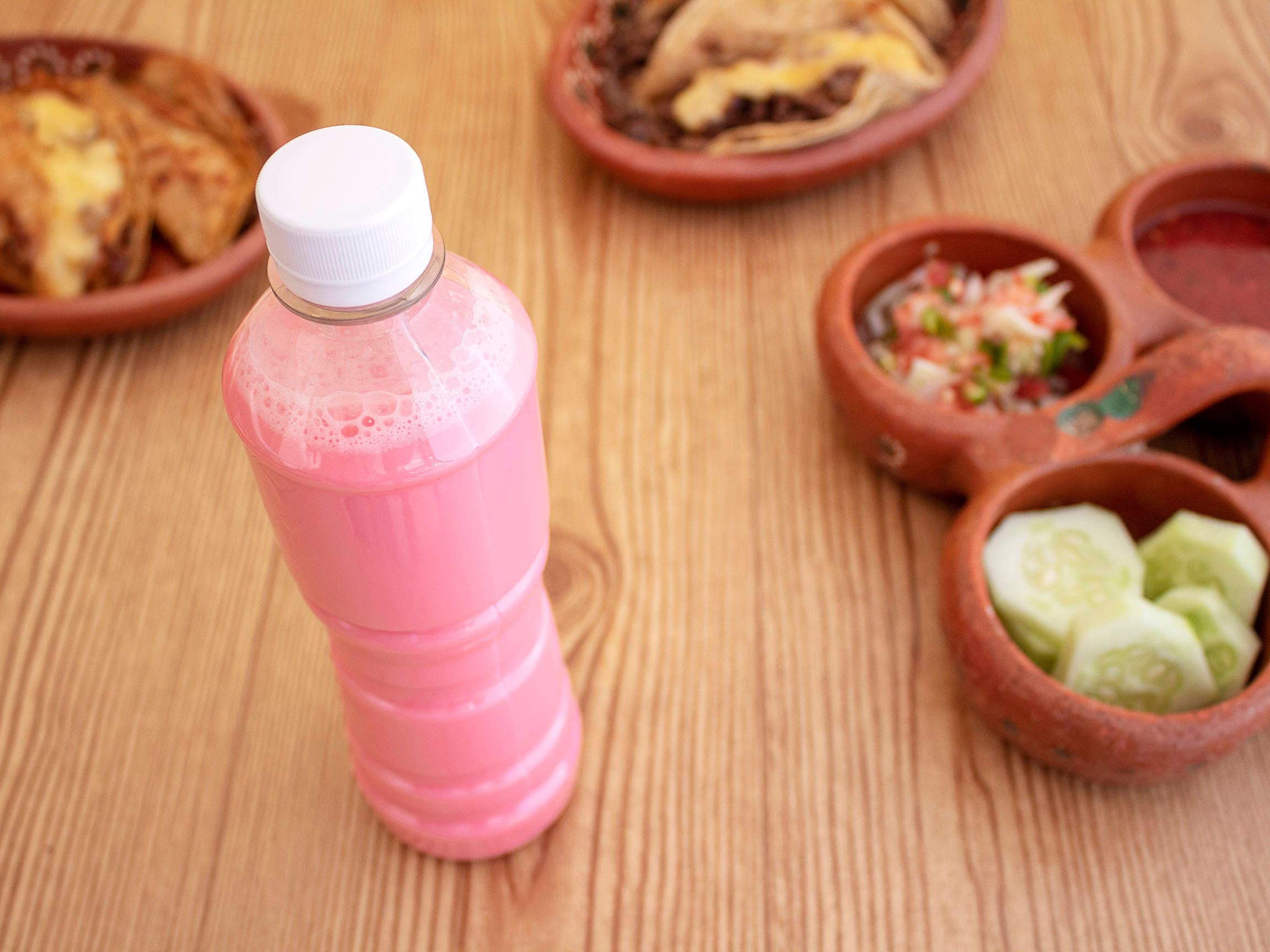 Horchata de fresa
